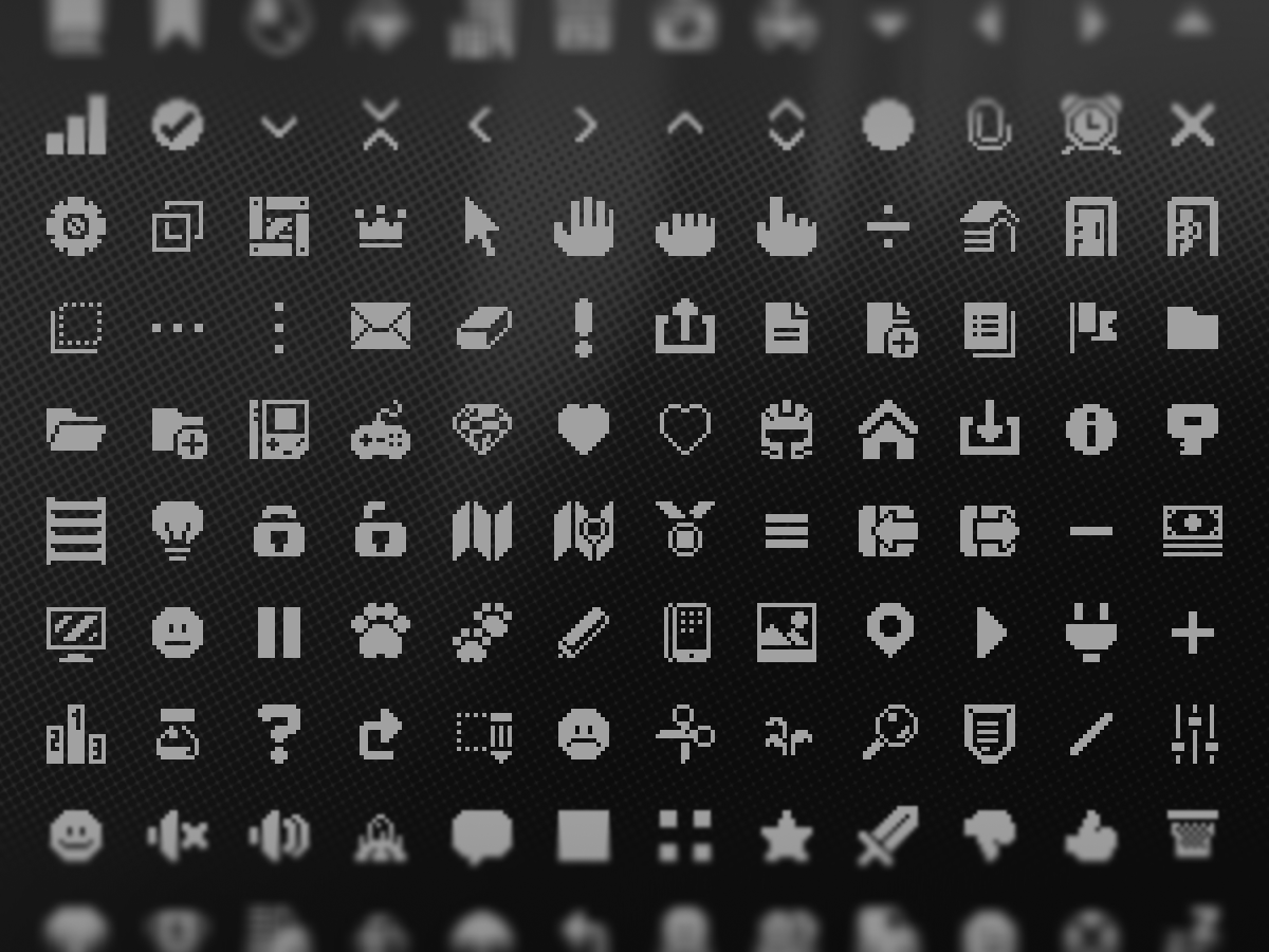 Dazpixel icons